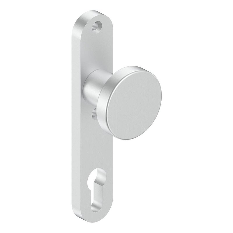 Bouton de porte droit, fixe