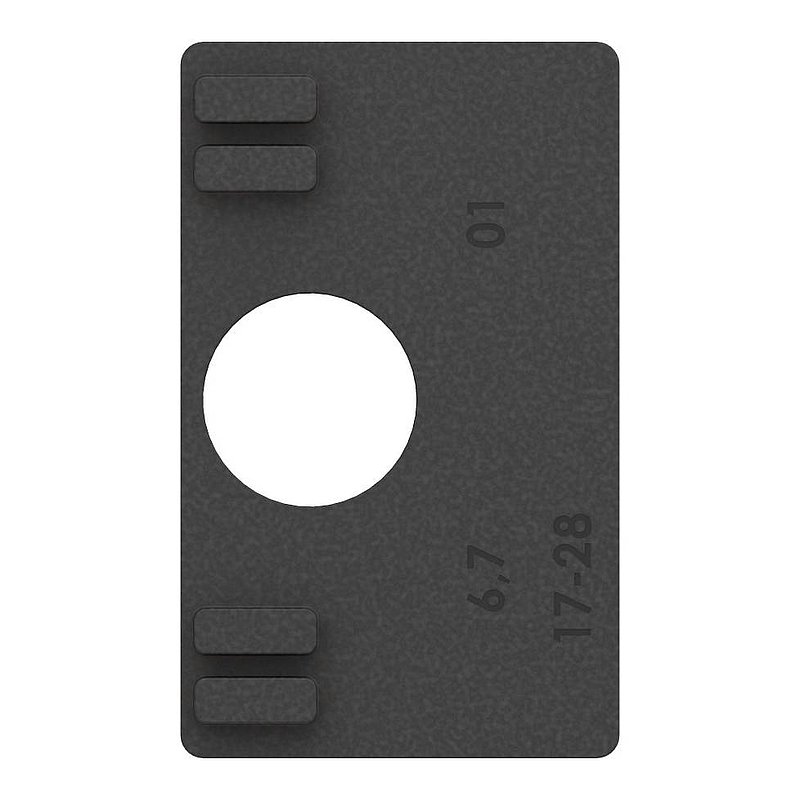 Caoutchouc pour modèle 27, tôle 2mm