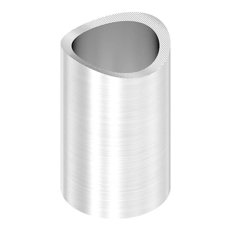 Distanzhülse, L: 30mm, für 42,4mm, V2A