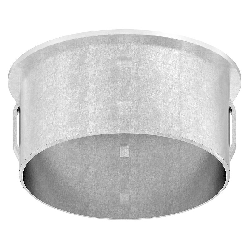 Rohrabschlussstopfen, für Rohr 60,3x2,0 - 2,5mm, V4A