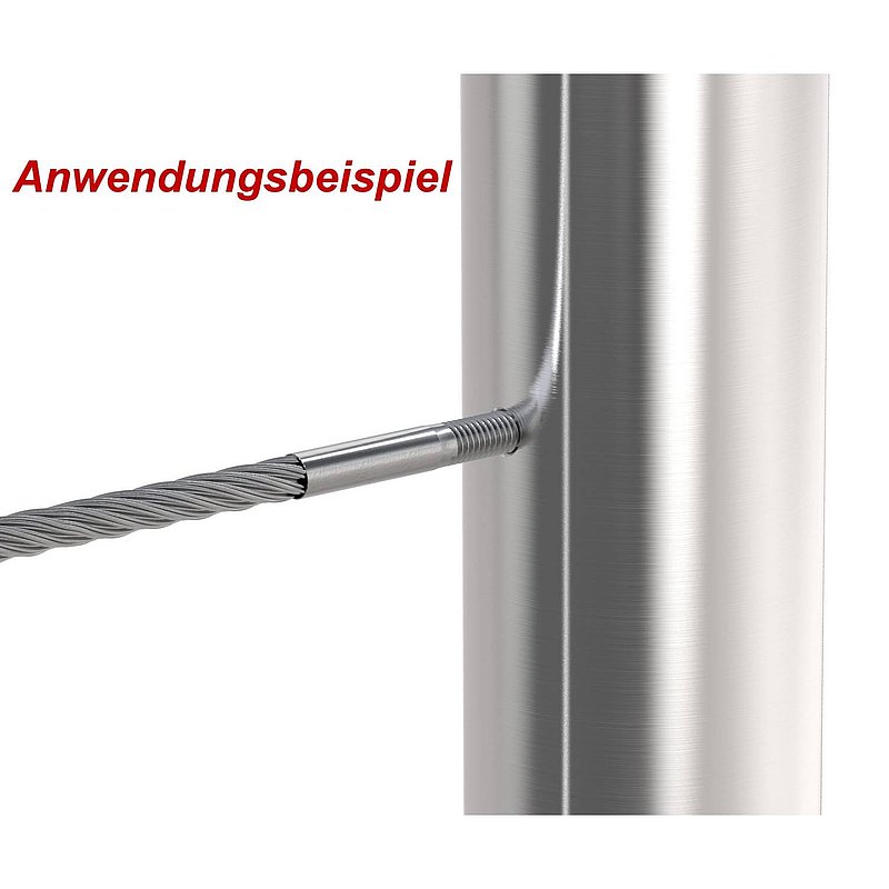 Edelstahlseil 7x7, Ø 4mm, V4A