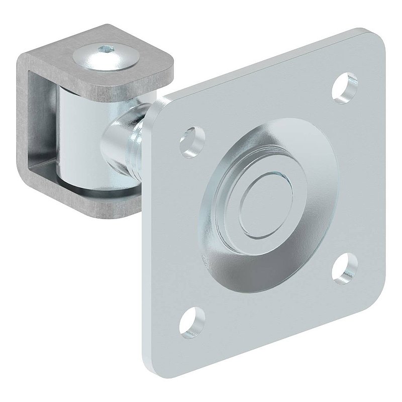 Torband M24 mit verstellbarer Platte, galvanisch verzinkt
