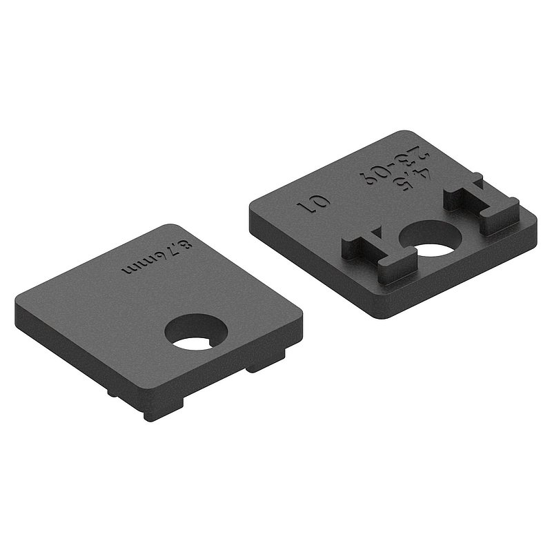 1 Paar Gummi für Mod. 36, für VSG-Glas 8,76mm