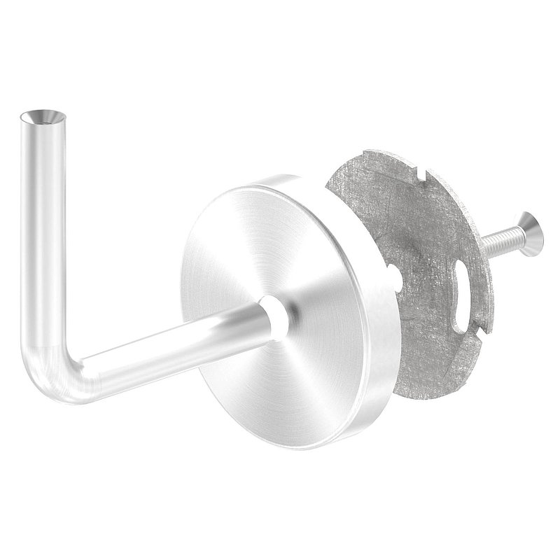 Support de rosace à clipser pour 50500-240-LL et 50501-240-LL, V2A