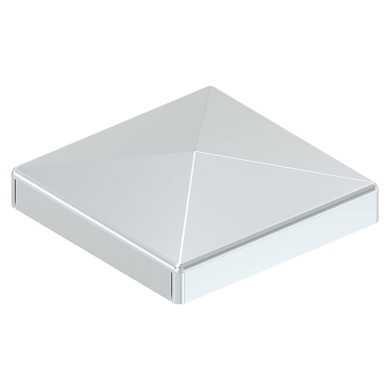 Pfeilerbedecker für Rohr 40x40mm, verzinkt