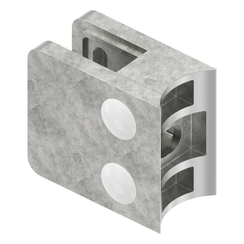 Pince à verre modèle 11, jonction: 33,7mm, zinc brut