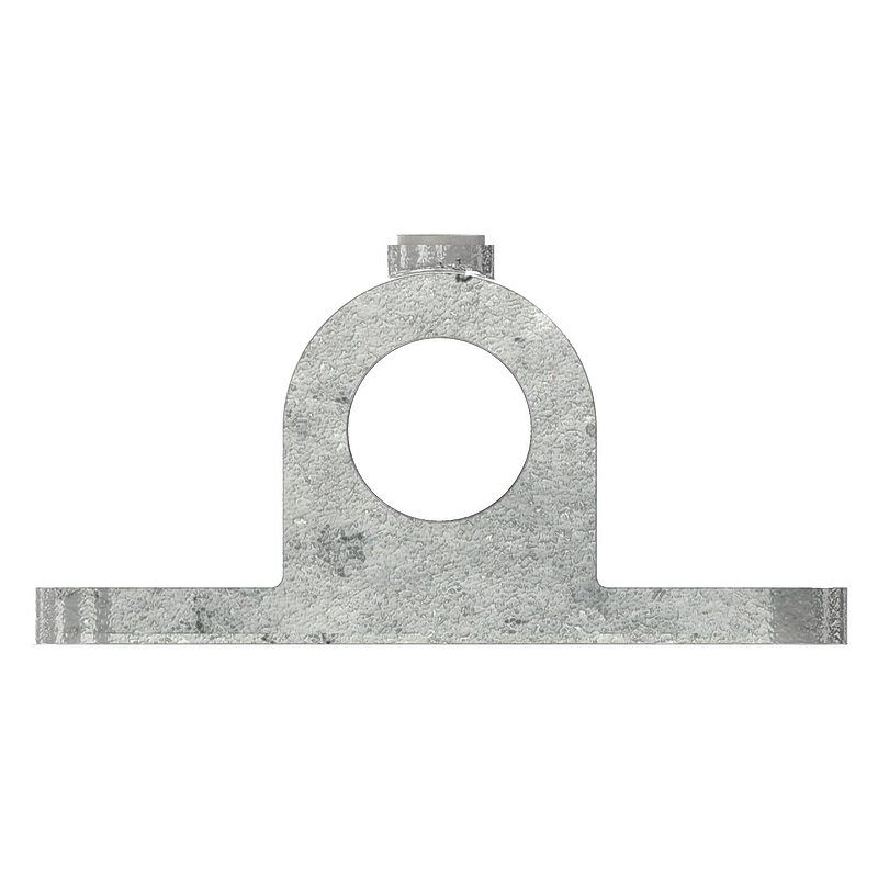 Wall bracket with 2 holes, for pipe Ø 42.4 mm