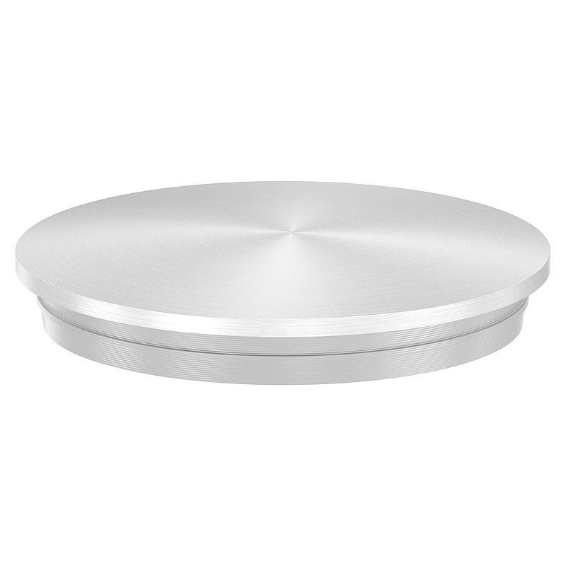 Rohrabschlussstopfen, für Rohr 42,4x2,0mm, V2A