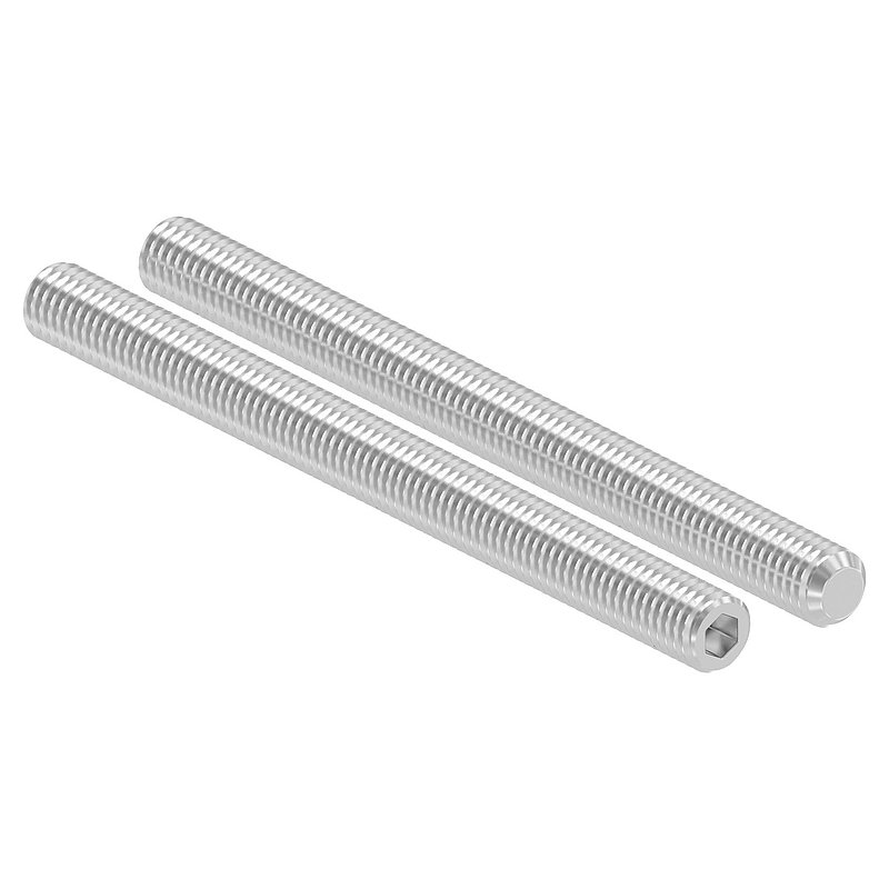 Gewindestift M8x100, V2A, DIN 913 / ISO 4026