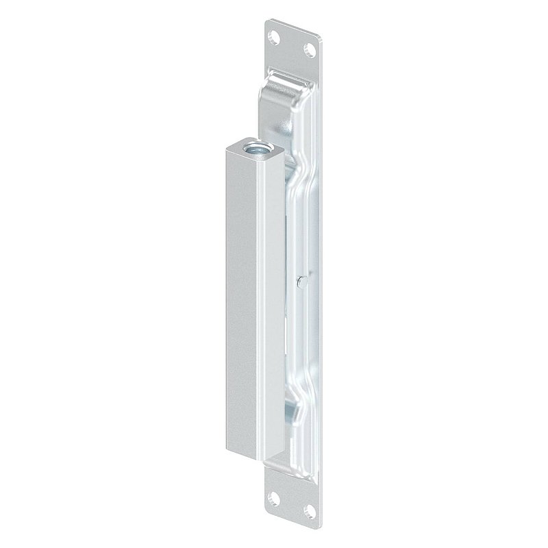 Kantriegel mit Breite 20mm und Gewinde M8, verzinkt