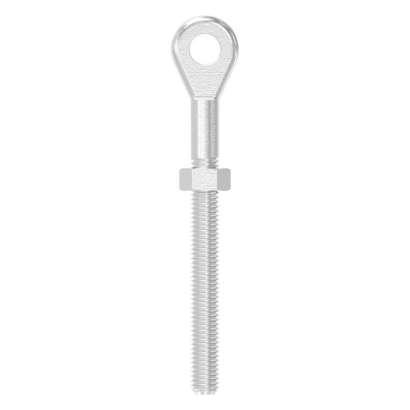Eye ends with M5 thread, AISI316