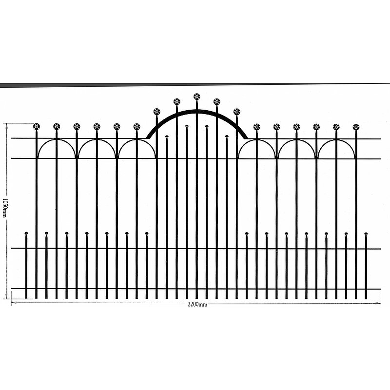 Fence panel, 1050x2200mm