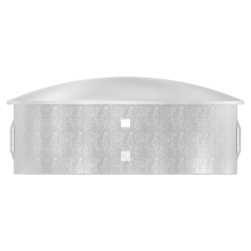 Rohrabschlussstopfen, für Rohr 101,6x2,0 - 2,5mm, V2A