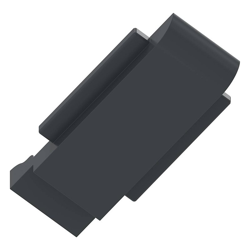 Sicherungsplatte für Mod. 34 , Zink roh pulverbeschichtet in RAL 7016 matt