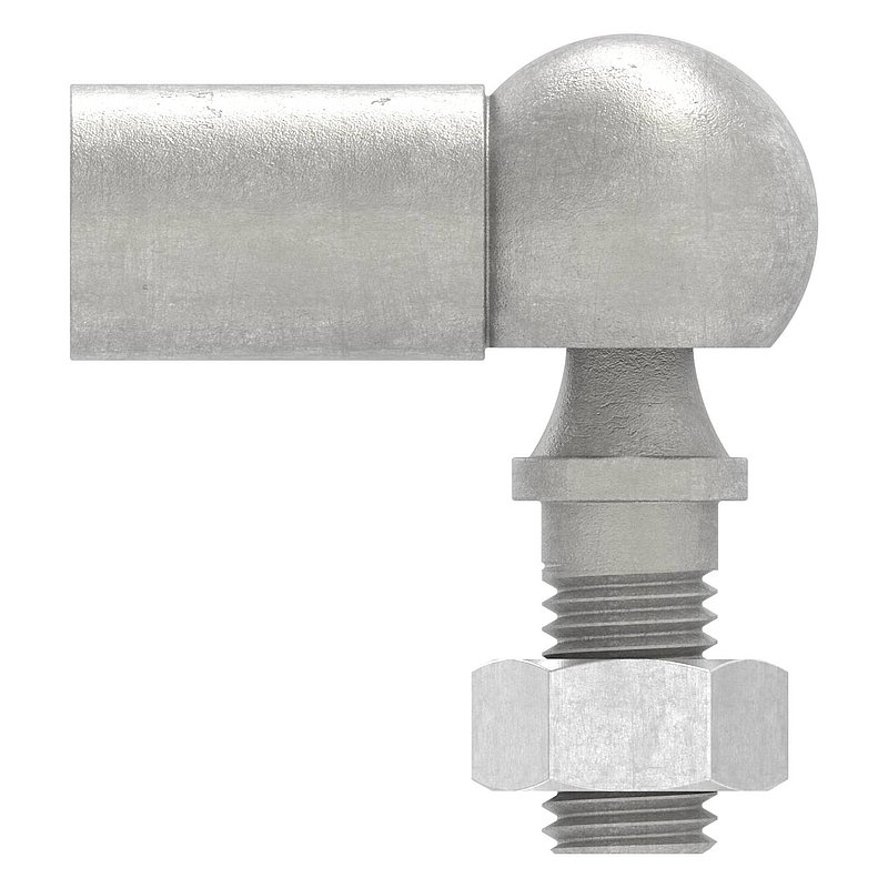 Kugelgelenk M14 x 2 mit Rechtsgewinde, ohne Schraube, V2A