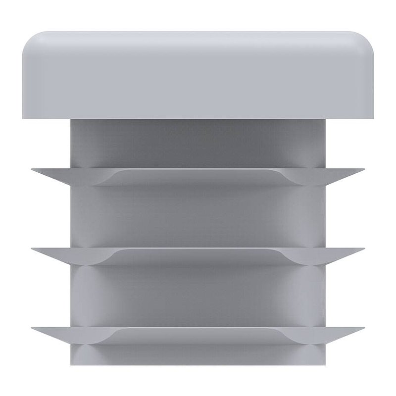 Kunststoffkappe für Rechteckrohr 40x20mm