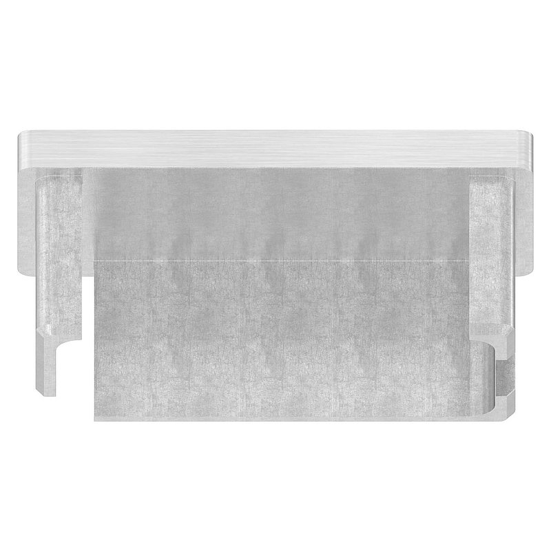Push-in cap, for tube 60x30x2.0mm, AISI316