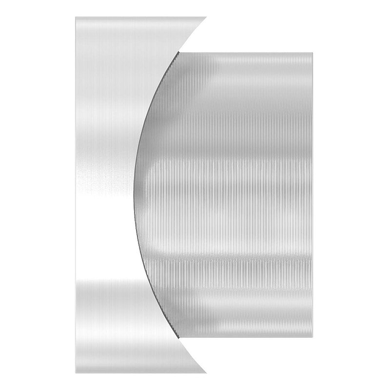 Douille taraudée, adapté au gond 120-M20-VA, pour tube Ø 42,4mm, V2A
