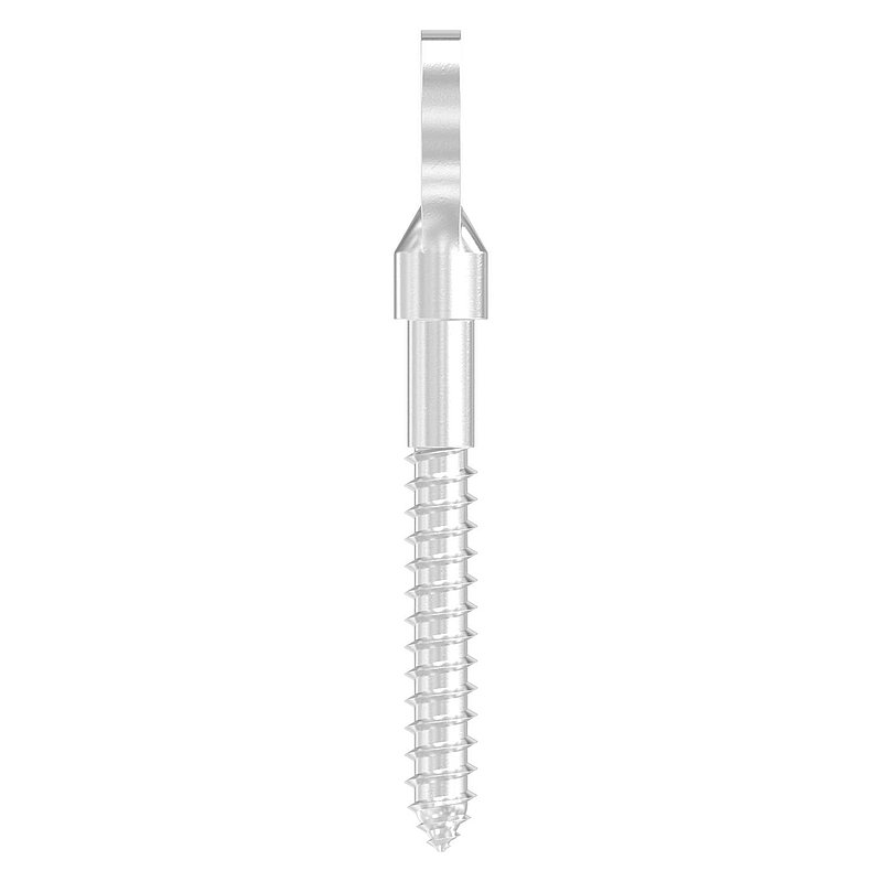 Augenschraube, mit Holzgewinde 5mm, V4A