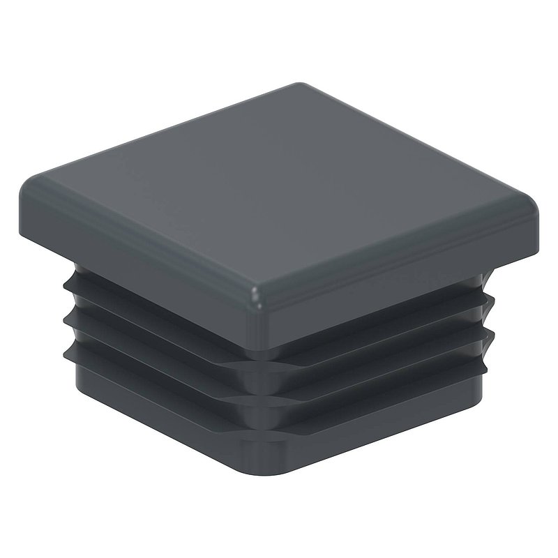 Kunststoffkappe für Quadratrohr 30x30mm