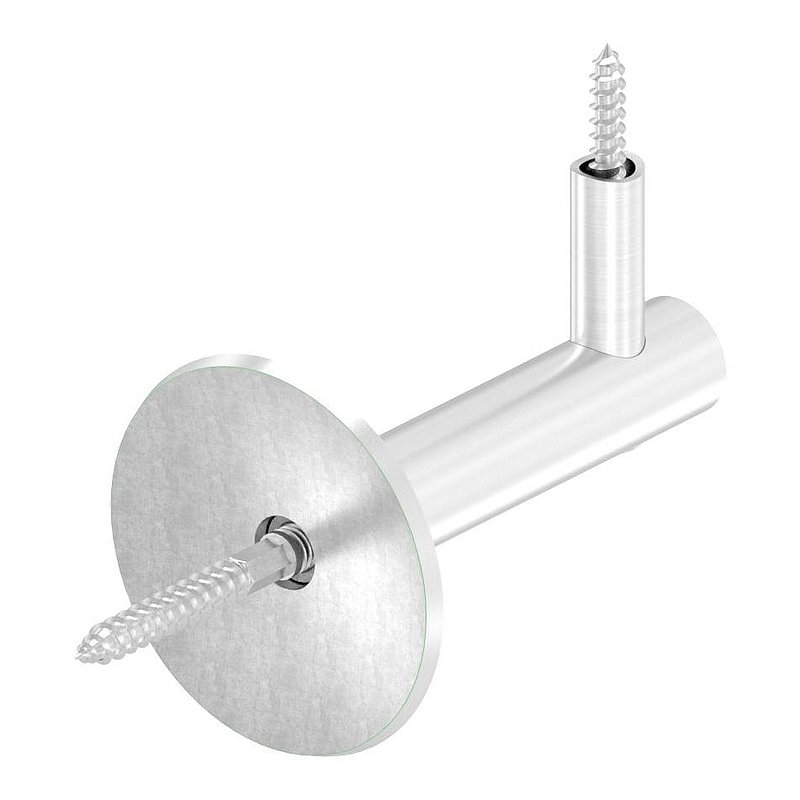 Handlaufhalter zum Anschrauben mit Holzschraube