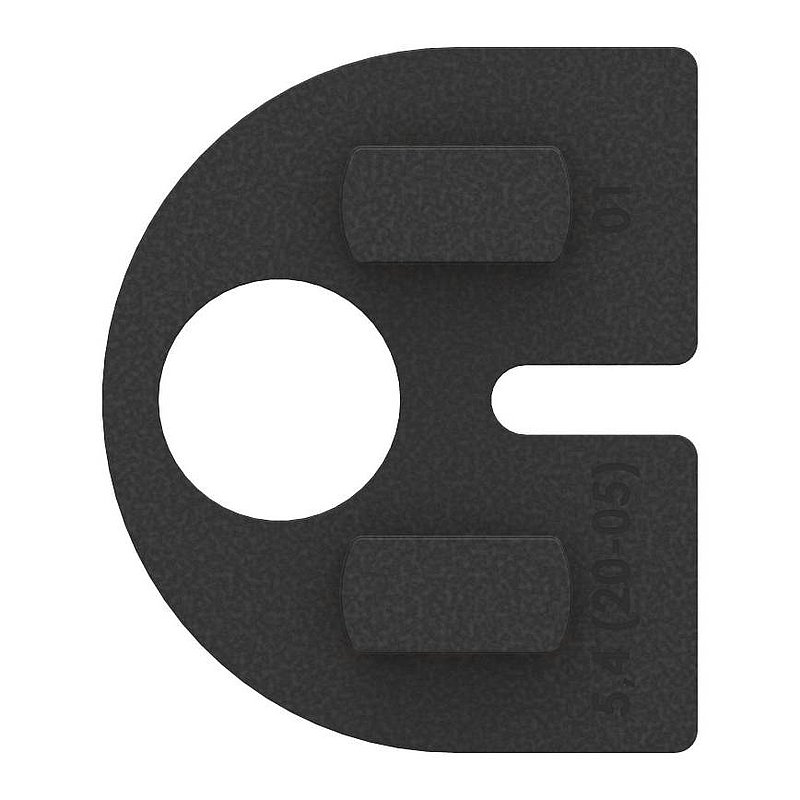 Rubber 1 pair for Mod. 28, for sheet 5mm