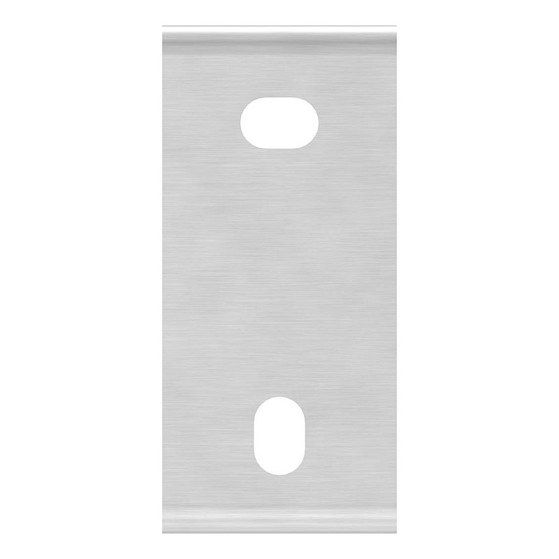 Wandbefestigung für Geländerpfosten 42,4mm, V2A