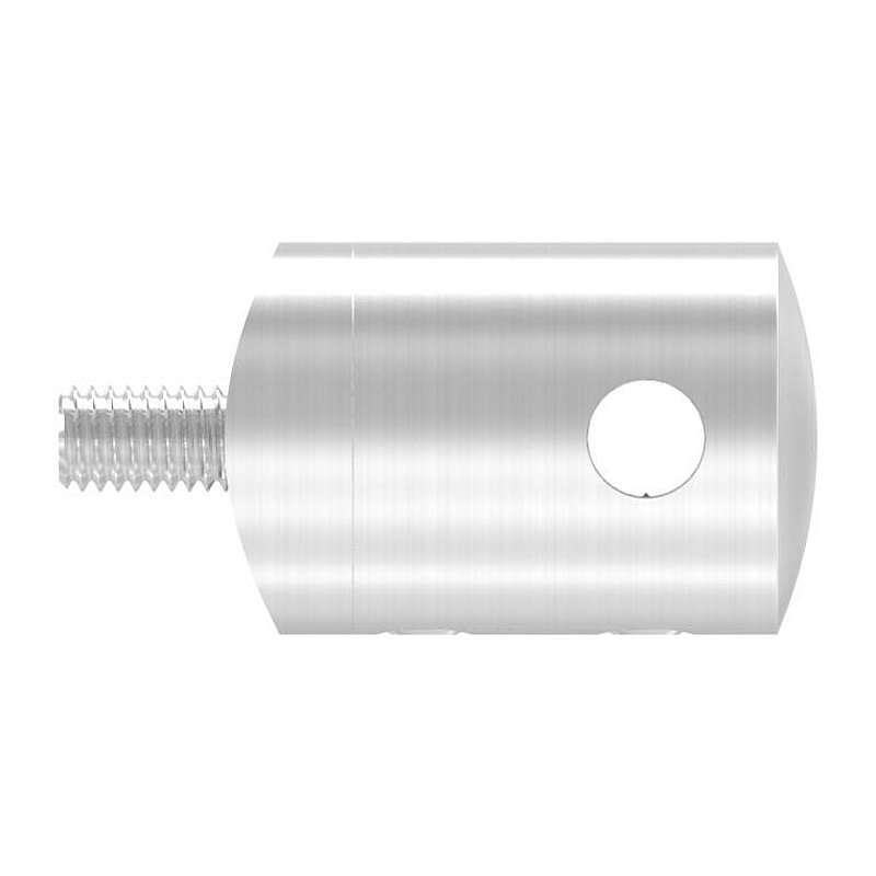 Seilhalter, für 5mm Seil, Anschluss: 42,4mm, V2A