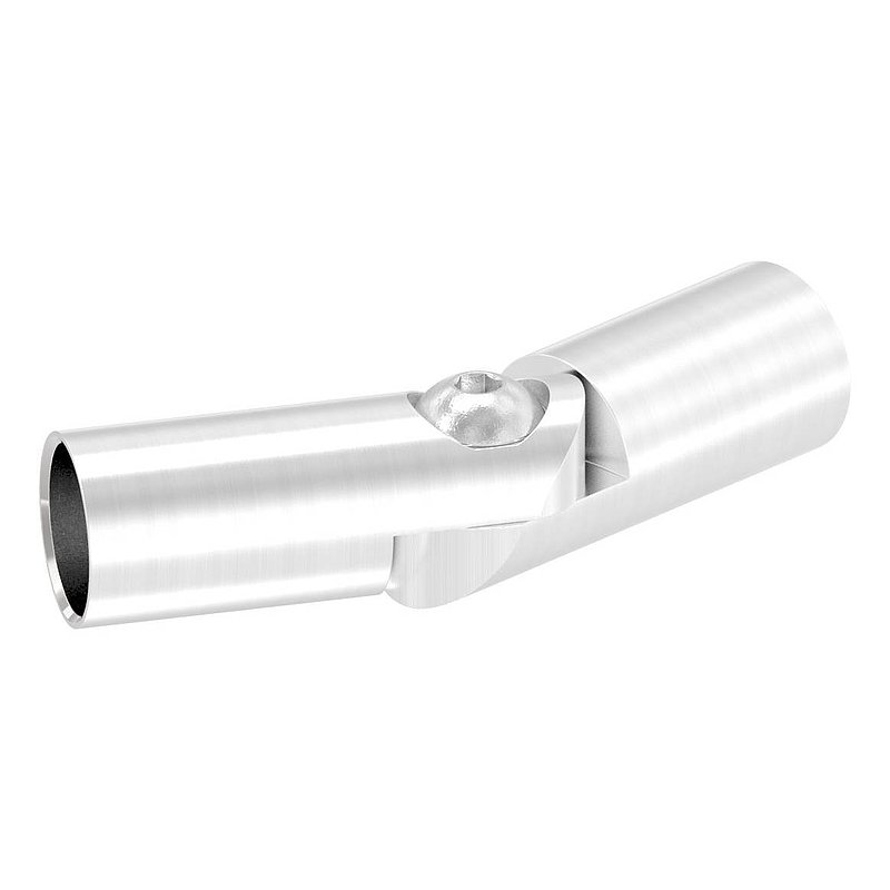 Rundstabverbinder mit Gelenk Ø 12mm, V2A