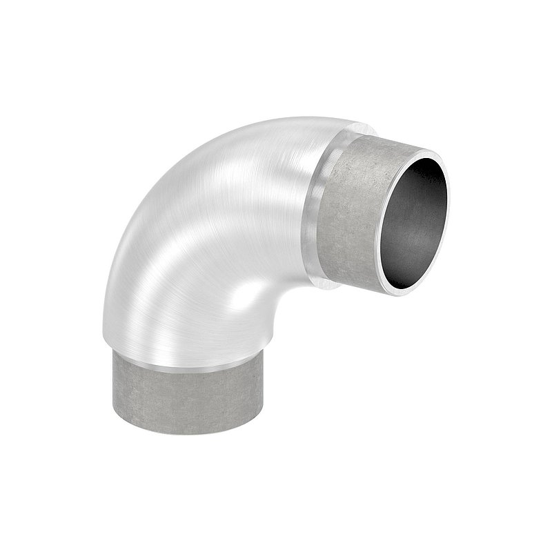 Rohrbogen 90°, für Rohr 42,4x2,5mm, V2A
