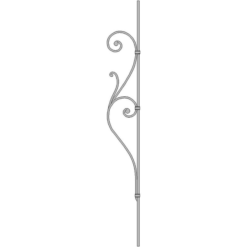 Geländerstab, 900mm