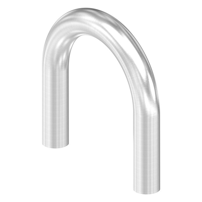 Tube bend 180°, made from 42.4x2.5mm tube, AISI304