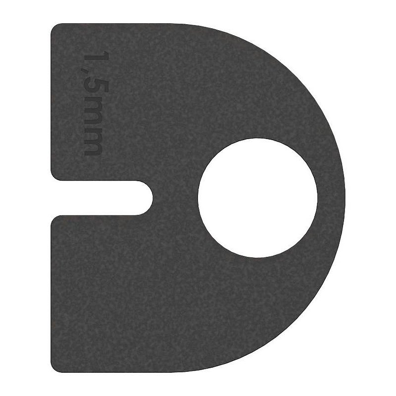 Rubber for Mod. 30, sheet metal 1,5mm
