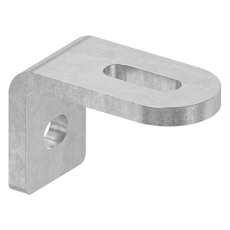 Winkel-Anschweißlasche, 60x40x30x6mm