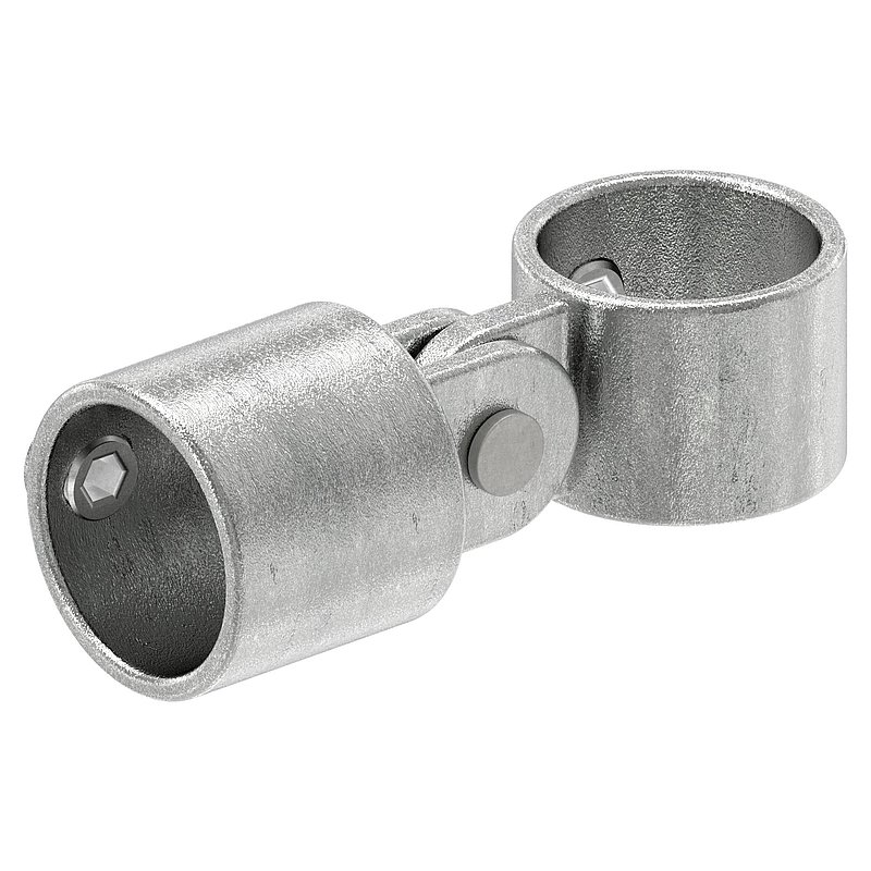 Connector, variable, for pipe Ø 48.3mm
