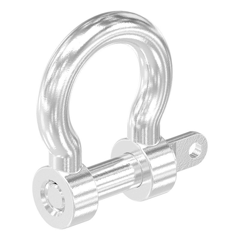 Gebogener Schäkel, M6, V4A