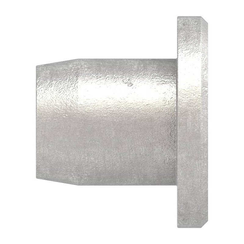 Hülsenmutter mit Flachkopf und ISK, M5, V2A