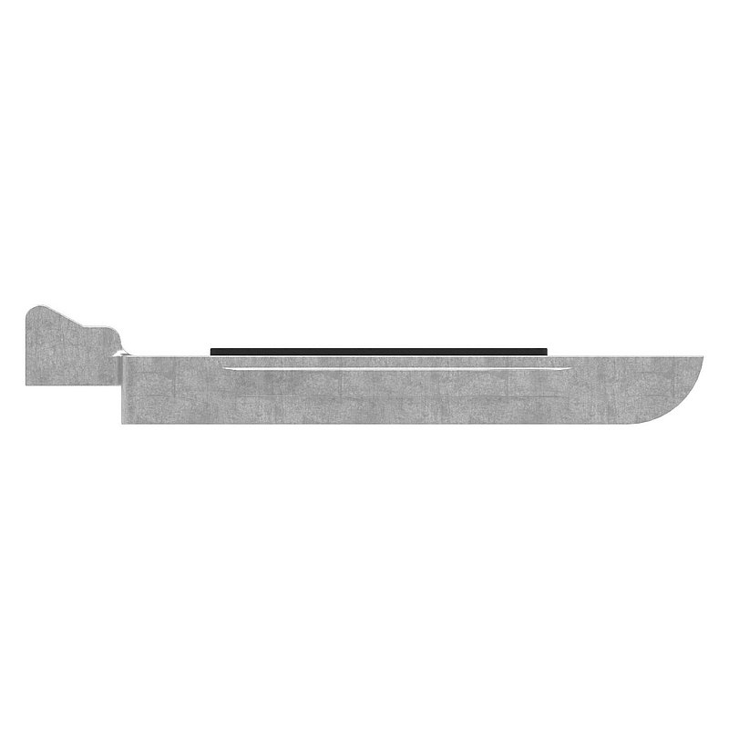 Sicherungsplatte für Mod. 35 , V2A