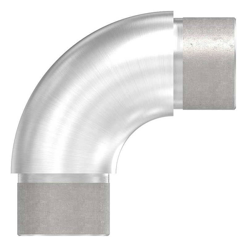 Tube coudé à 90°, pour tube Ø 33,7x2,0mm, V4A