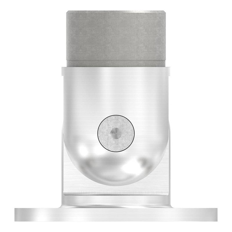 Fixation murale articulée, pour tube Ø 48,3x2,0mm, V2A