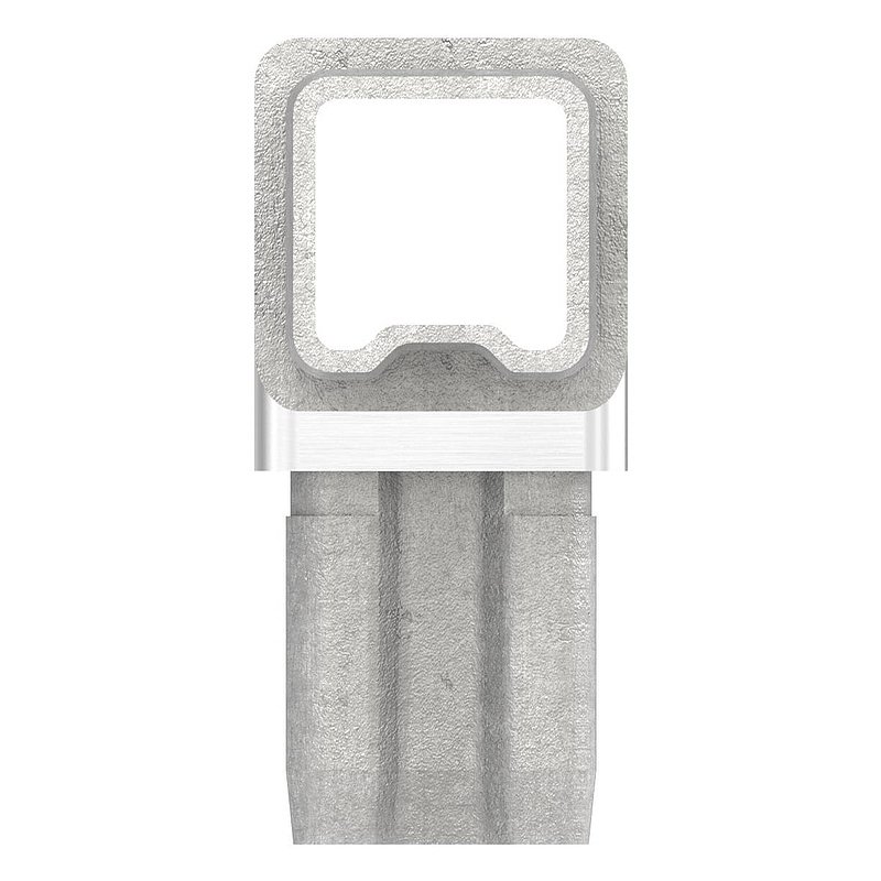 T-connector for tube 25x25x2.00mm, AISI316