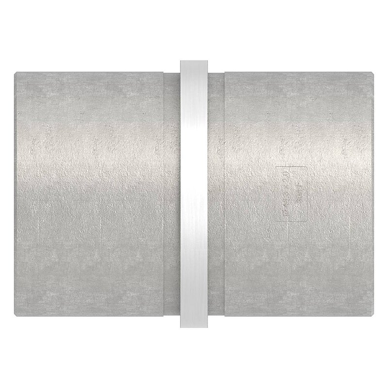 Verbindungsstück für Rohr 48,3x2,0mm, V2A