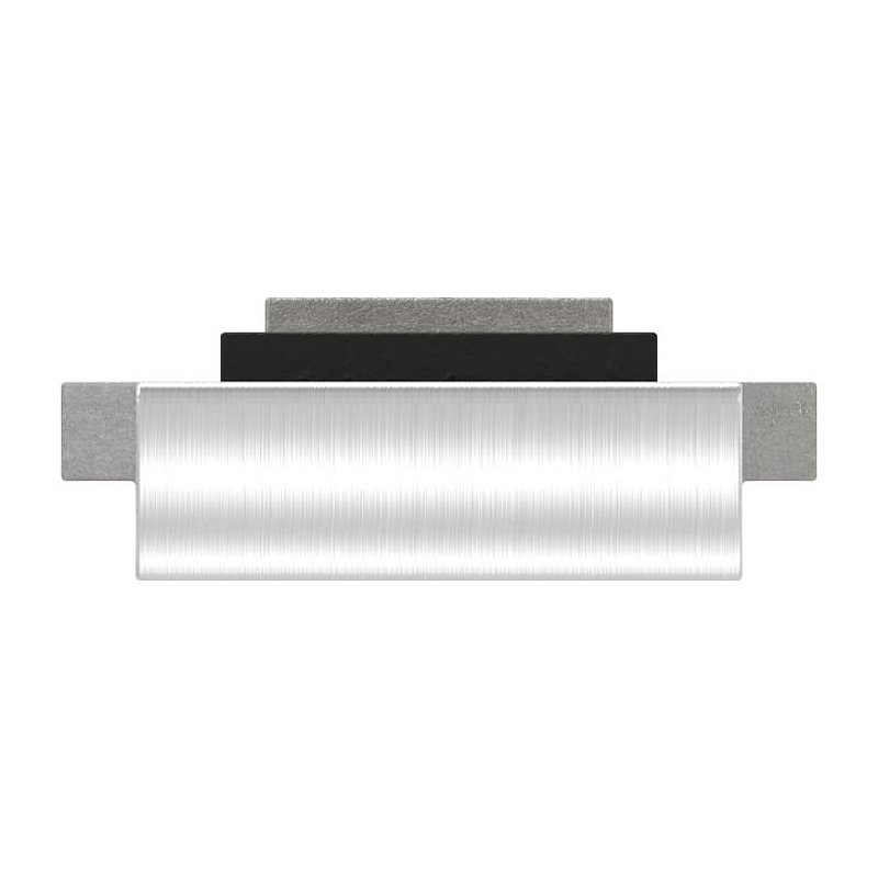 Sicherungsplatte für Mod. 45 , V2A