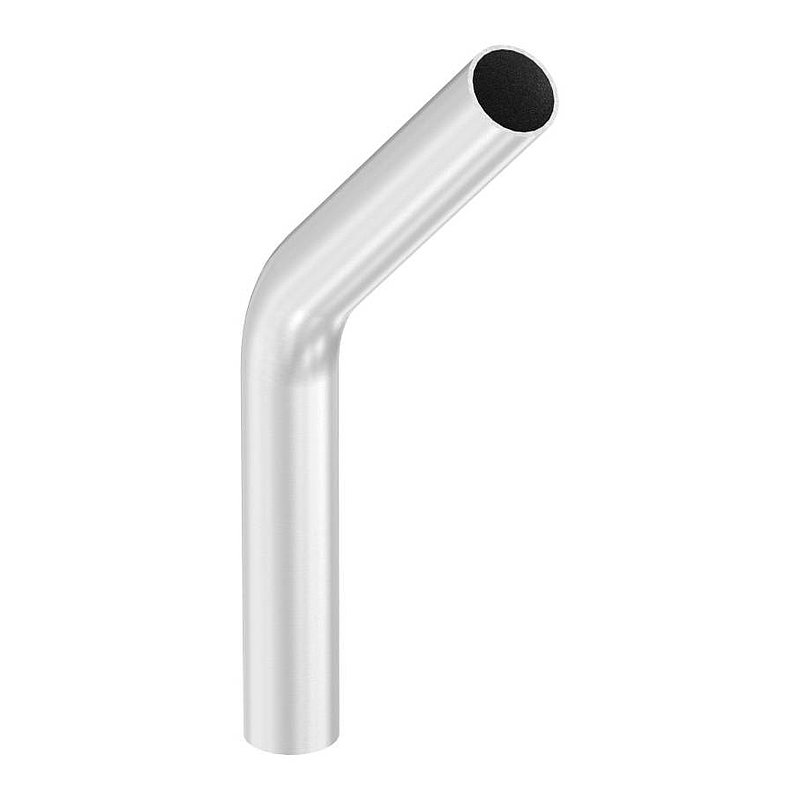 Tube coudé à 45°, en tube de Ø 48,3x2,5mm, V2A