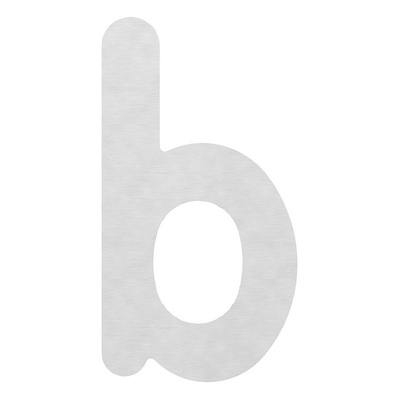 Hausnummer b - "groß", V2A