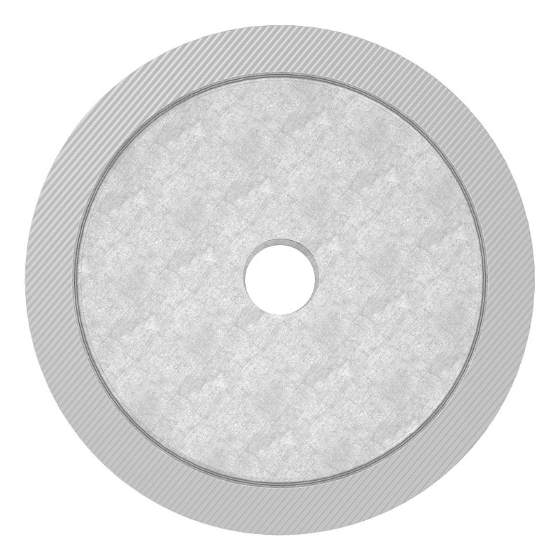 Partie inférieure pour point de fixation 62mm, ép.: 30mm, avec M10, V2A