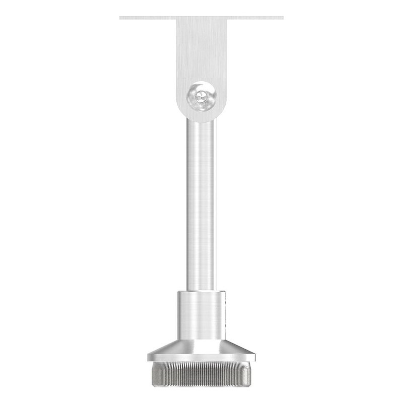 Rohrabschlussstopfen mit Stift für LED Handlauf, V2A