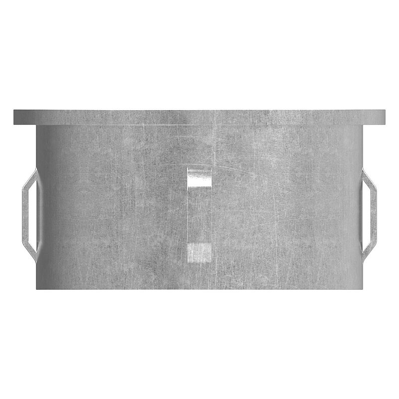 Bouchon en acier, pour tube 60,3mm