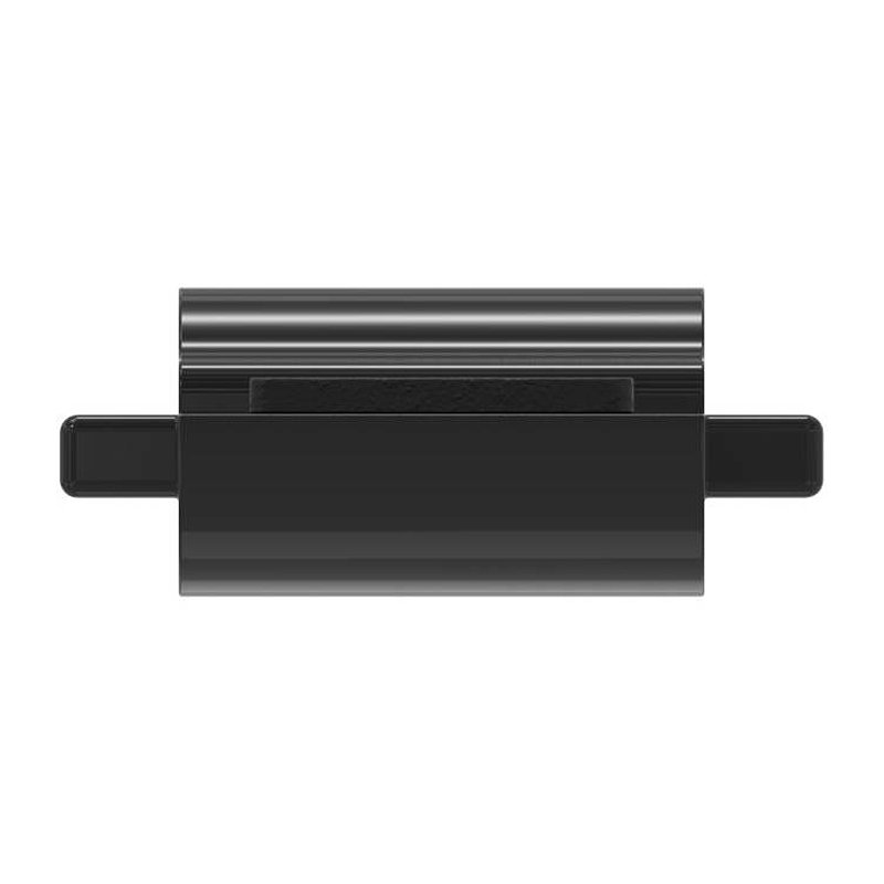 Plaque de fixation pour le modèle 34, en zinc brut thermolaqué RAL 9005 mat