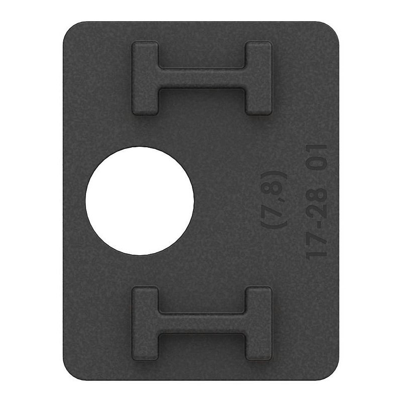 Rubber for Mod. 26, sheet metal 1.5mm